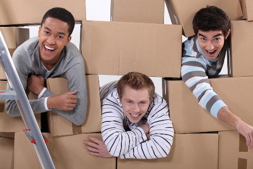 House movers loading furniture for a home move in Camdentown