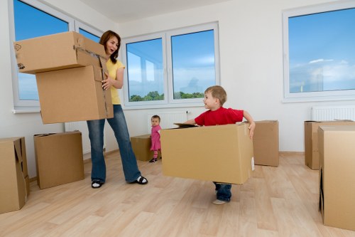 Furniture removal in a Camdentown street with access considerations
