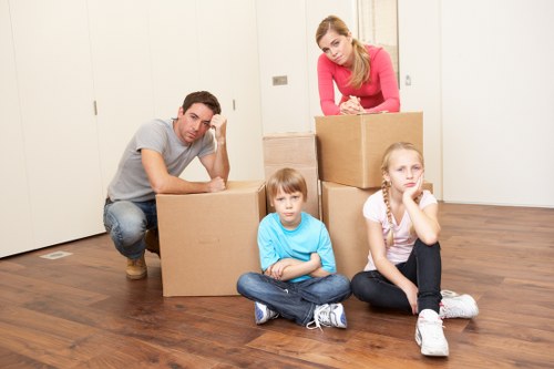 Planning a van move with careful loading