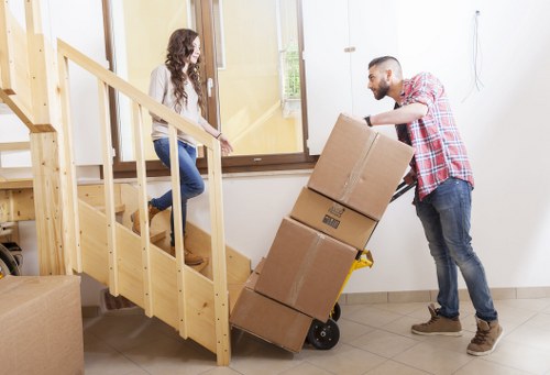 Furniture removal support for a Camdentown residential property