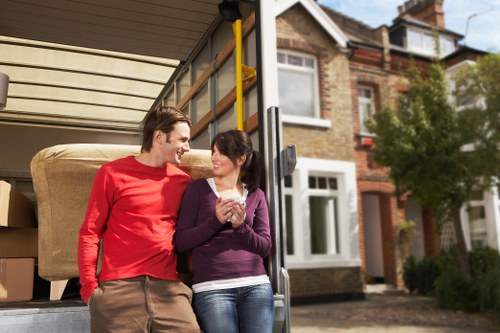 A practical moving van for residential and commercial transport in Camdentown